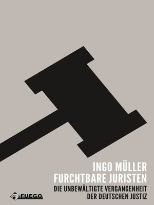 cover image of Furchtbare Juristen